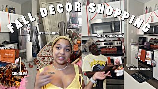 CREATING OUR COZY FALL HOME🍂🕯️👻+ fall decor shopping, haul, decorating. | VLOGTOBER 2