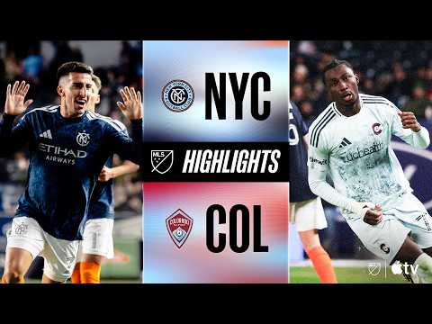 뉴욕시티 VS 콜로라도 3:1 MLS 스포츠하이라이트