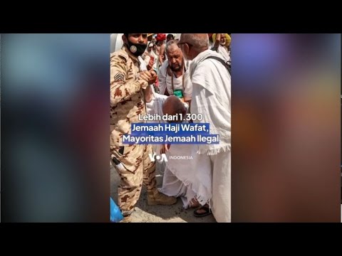 VOA : LEBIH DARI 1 300 JEMAAH HAJI WAFAT