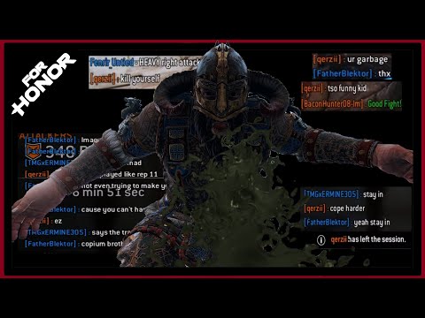 For Honor | Jormungandr Beats Salty Players | 14 - 0 | Full Game, No Cuts!