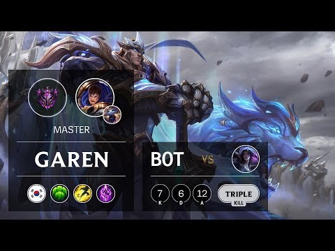Garen Bot vs Kai'Sa - KR Master Patch 9.19