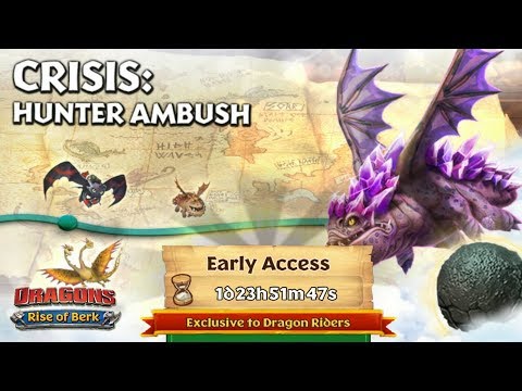 Crisis: Hunter Ambush - New Gauntlet Event, Part One | Dragons: Rise of Berk