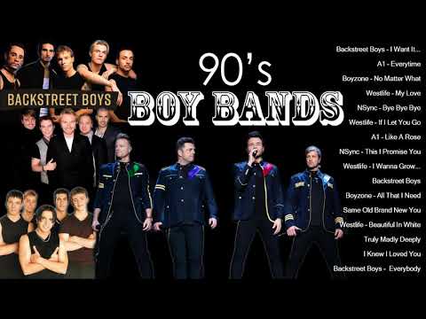 90's BOYBANDS - Backstreet Boys, Boyzone, Westlife, NSync, Westlife, BSB, A1, Blue