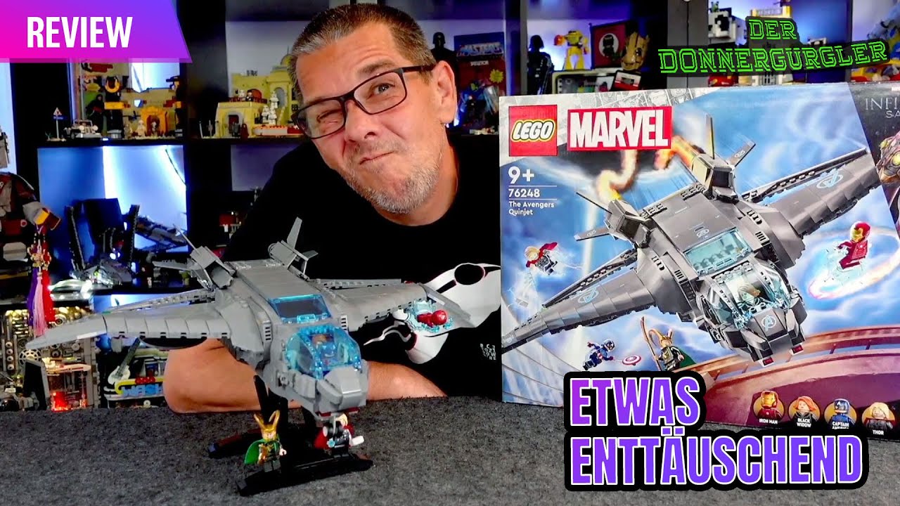 LEGO Marvel - Der Quinjet der Avengers 76248 - Da wäre mehr drin gewesen