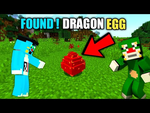 ROCK INDIAN GAMER - Minecraft | Found ! Dragon Egg With Oggy And Jack | In Hindi | Rock Indian Gamer |