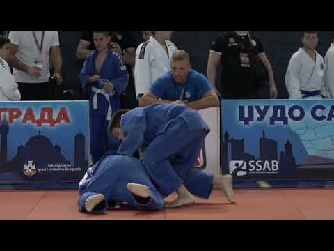 Aleksandar Čabarkapa OJK Pavle Vukanović SUK 1:0 -55kg #PrvenstvoBeogradaMPioniri2023