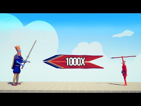 1000x OVERPOWERED SPEAR vs EVERY UNIT | TABS - Totally Accurate Battle Simulator