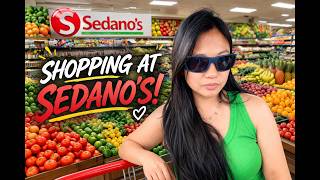 SHOPPING at SEDANOS SUPERMARKET