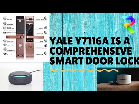 Yale door Lock YDM 7116A Smart Lock