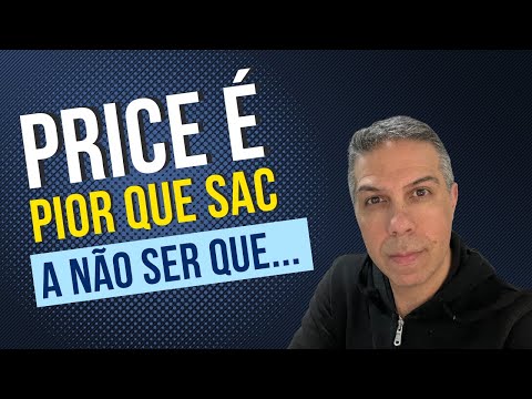 Assim um financiamento Price fica melhor do que com SAC