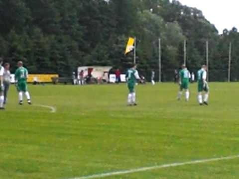 VfB Klötze - Eintracht Mechau 0:3 Auflaufen der Klötzer zur 2.Halbzeit