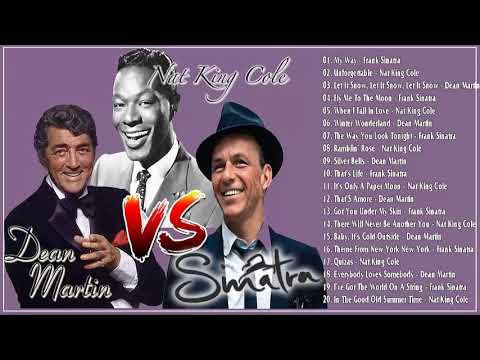 Nat King Cole, Frank Sinatra, Dean Martin Best Songs . Greatest Jazz Singer Of The 60s 70s