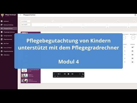 6. Pflegegradrechner Kinder - Modul 4