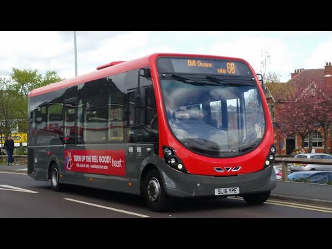 FAVOURITE BUS: Journey on Route 68 | SL16YPE - Gateshead Central: Wright StreetLite WF