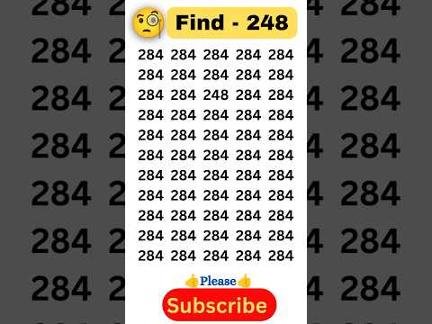 Find No-248 #shorts #shortsfeed