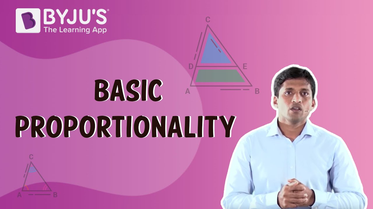 Basic Proportionality Theorem And Similar Triangles