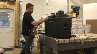 Video thumbnail for Orthos 100 Mk2 -- RCS/212 w/ V30 + K100 by KSR Amps