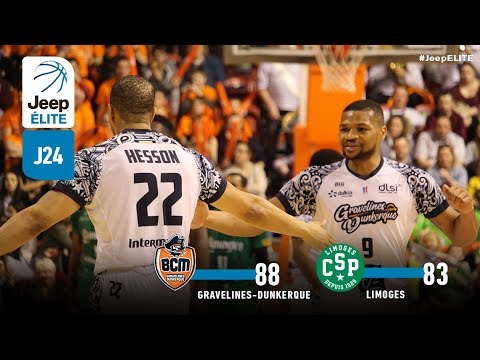Gravelines-Dunkerque vs Limoges | J24 Jeep® ÉLITE - 29 mars 2019