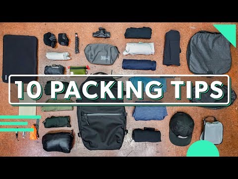 10 Minimalist Packing Tips For Your Next Trip & How To Pack Better For Travel Video