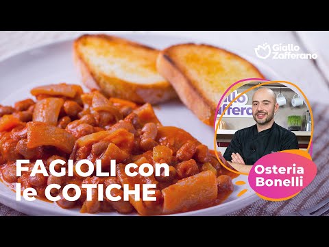 FAGIOLI con le COTICHE: la RICETTA dell'OSTERIA BONELLI😍🍴
