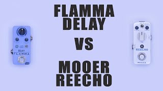 Video thumbnail for Flamma FC03 Delay VS Mooer Reecho (Delay Comparison) by Ryan Lutton