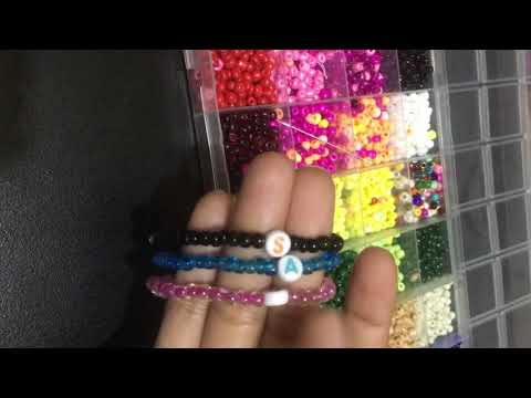 Simple sa bracelet bnty hain #sarwat #dailyvlog #smallbusiness