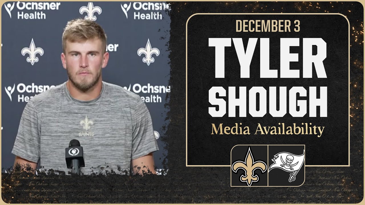Tyler Shough on his progression, Baker Mayfield | New Orleans Saints
