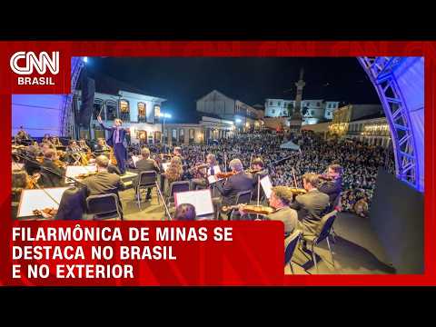 Além dos acordes: conheça a história da Orquestra Filarmônica de Minas | CNN NEWSROOM