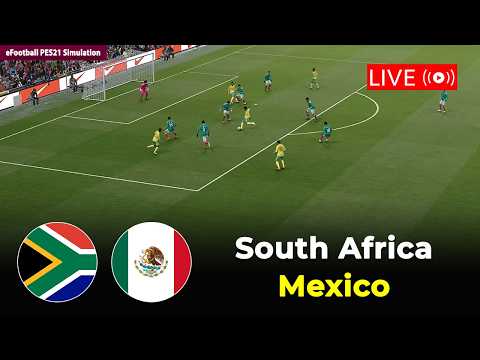 🔴Mexico vs South Africa | FIFA World Cup 2026 | Video Game Simulation - 03