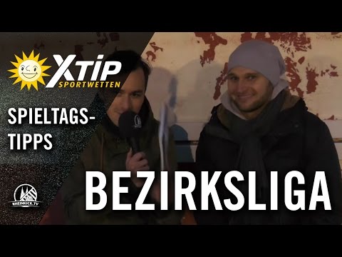 X-TiP Spieltagstipp mit Adrian Student (SC Fortuna Köln II) - 14. Spieltag, Bezirksliga, Staffel 1