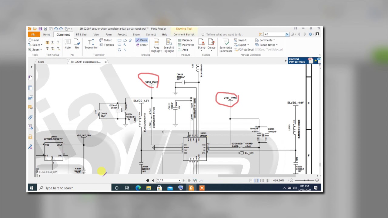 Samsung J2 or any mobile Schematic diagram read technique