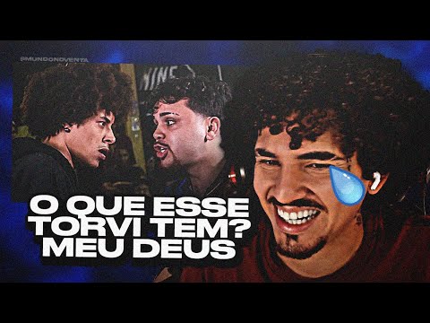 NOVENTA REAGE a (FÃ X ÍDOLO 🔥) MAGRÃO X TORVI - BATALHA DO COLISEU - EDIÇÃO 189 - SEGUNDA FASE