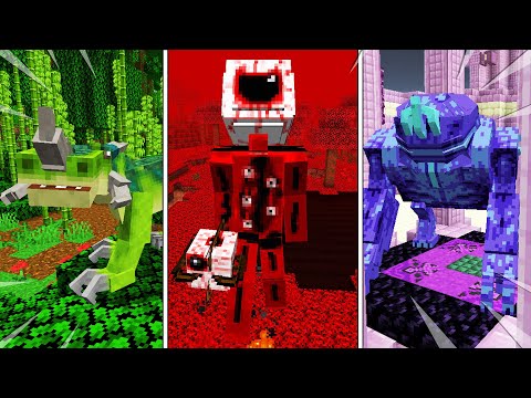 MINECRAFT TOP 10 MOB MODS - FORGE 1.15.2