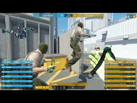 broky Demo ( 10-10 ) Faze vs Vitality ( NUKE ) POV | StarLadder Budapest Major 2025