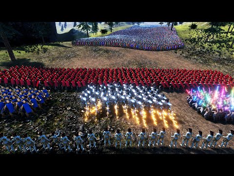 Heroes Try To Defend Castle From Invaders Ultimate Epic Castle Simulator UEBS