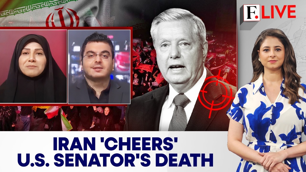 Iran State TV Celebrates Lindsey Graham's Death | Trump, Netanyahu Pay Tribute | Firstpost Live