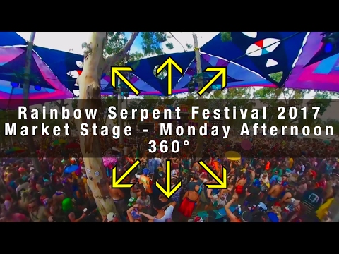Rainbow Serpent Festival 2017 - Market Stage - Monday Afternoon