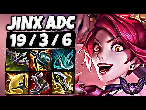 Jinx vs Jhin [ ADC ] Lol Korea Master Patch 25.24