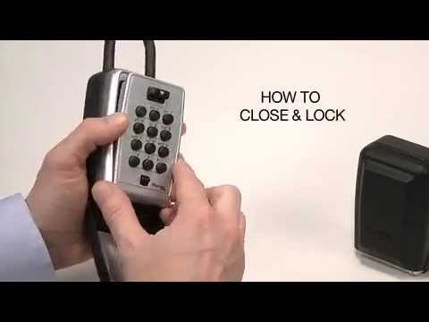 Master Locku00ae No. 5406D Compact Portable 3-Digit Combination Keylock Box