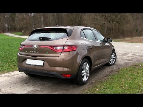 2017 Renault Megane ENERGY TCe 130 (132 HP) TEST DRIVE