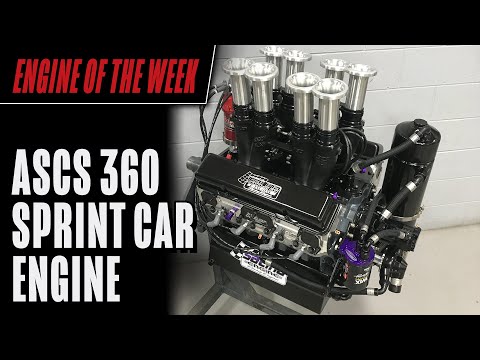 ASCS 360 Sprint Car Engine