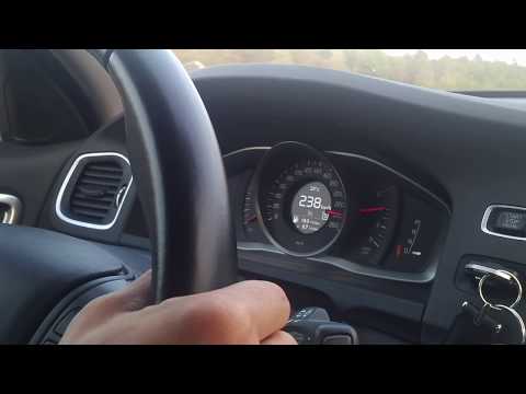 Volvo V60 D4 181hp Drive-E Top Speed Acceleration