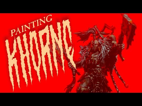 Painting Khorne Armor for The Old World