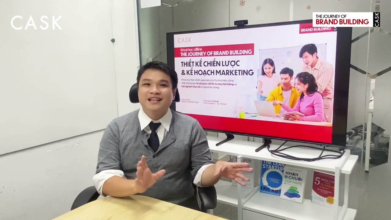 Khóa học The Journey Of Brand Building - Thiết kế chiến lược & kế hoạch Marketing