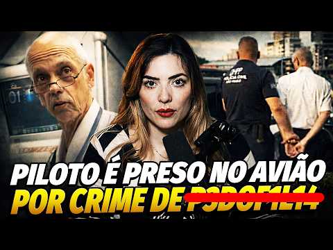 PILOT WAS ARRESTED INSIDE AN AIRPLANE!