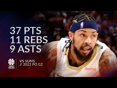 Brandon Ingram 37 pts 11 rebs 9 asts vs Suns 2022 PO G2