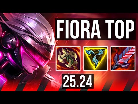 FIORA vs GAREN (TOP) | 14/4/7 | KR Master | 25.24