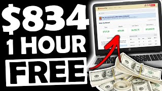 $834/Day FREE Affiliate Marketing For Beginners STRATEGY That Takes Less Than 1 Hour to Set Up!