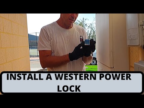 Install a Western Power Lock
