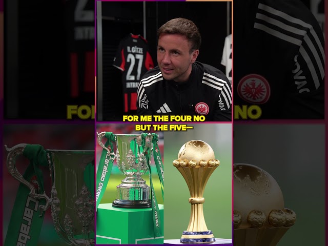 Mario Götze guesses trophies from across football competitions 🏆